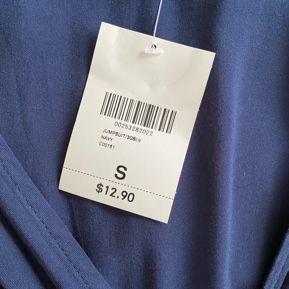 Navy blue romper - Picture 2 of 2